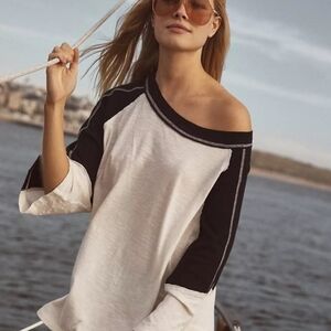 FREE PEOPLE STARRY HAZE TEE